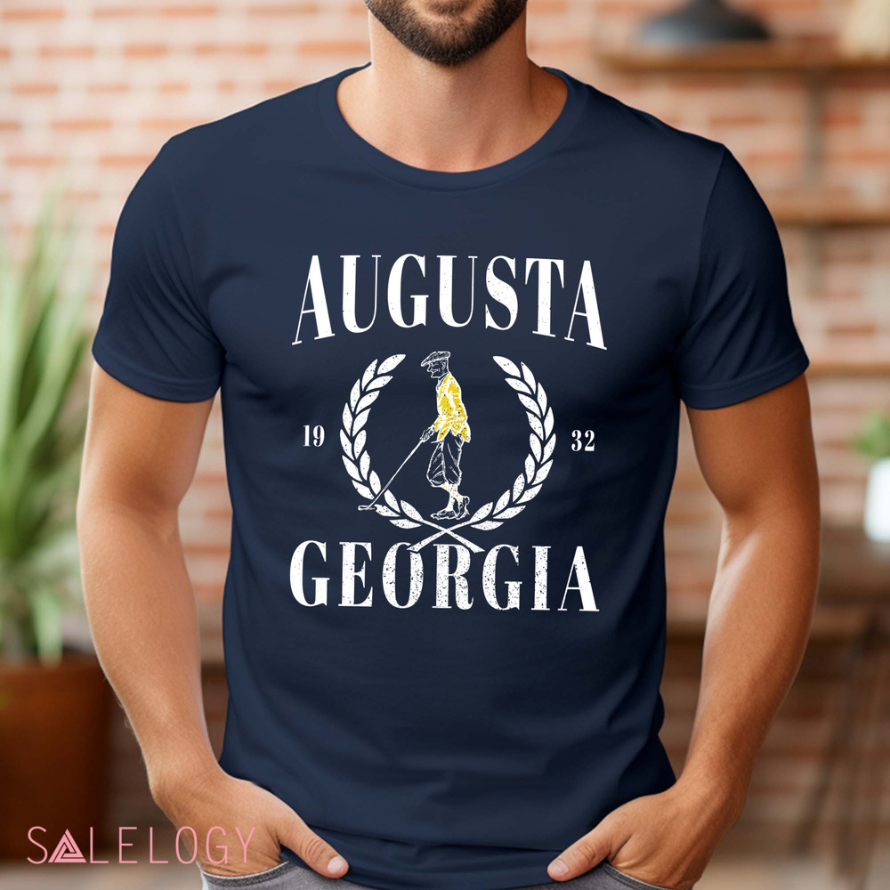 Augusta Georgia 1932 Vintage Style Golf Shirt