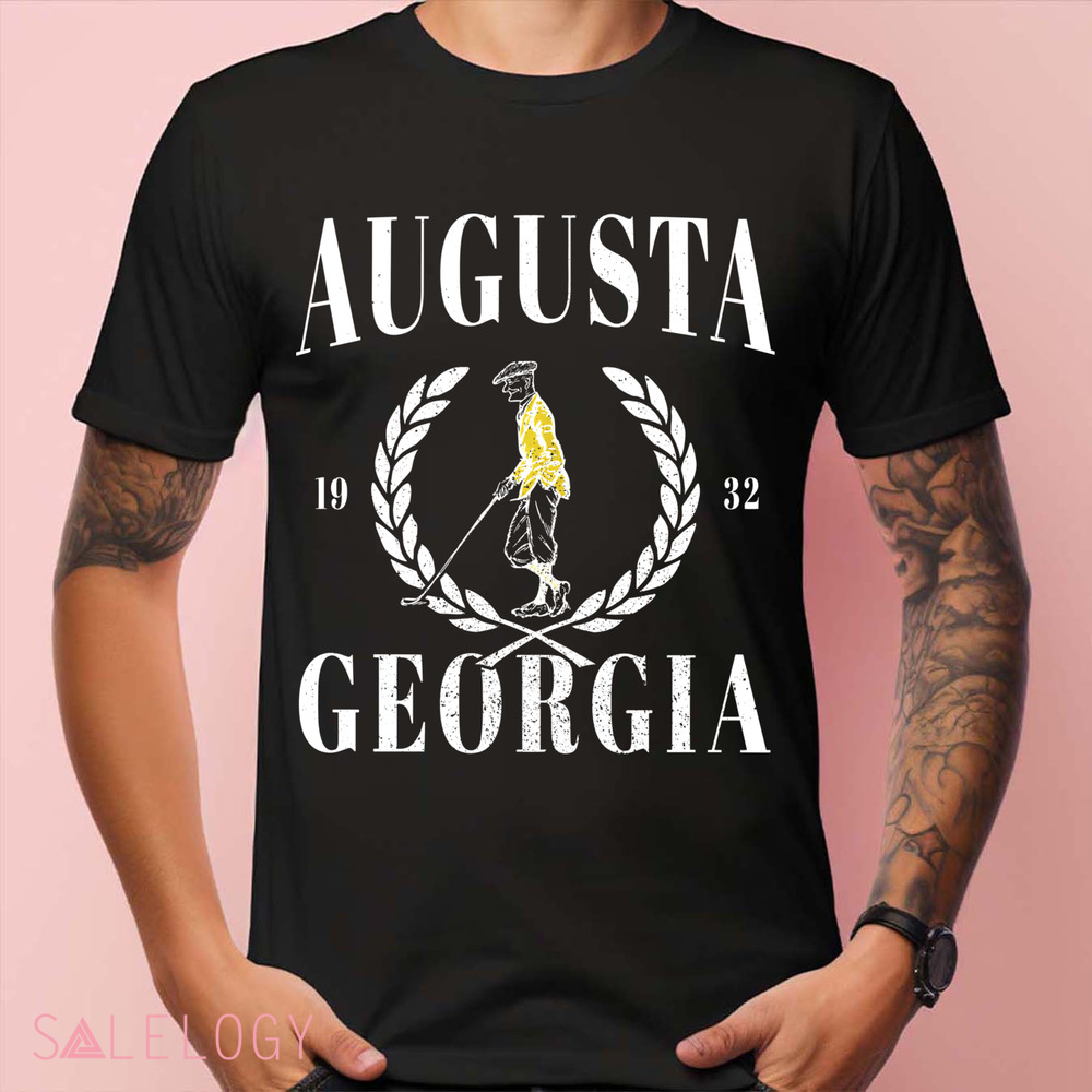 Augusta Georgia 1932 Vintage Style Golf Shirt
