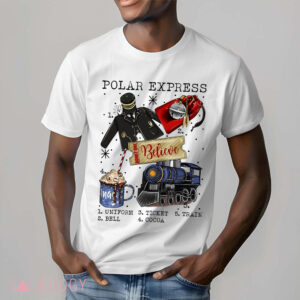 Polar Express Christmas Retro Vintage Shirt