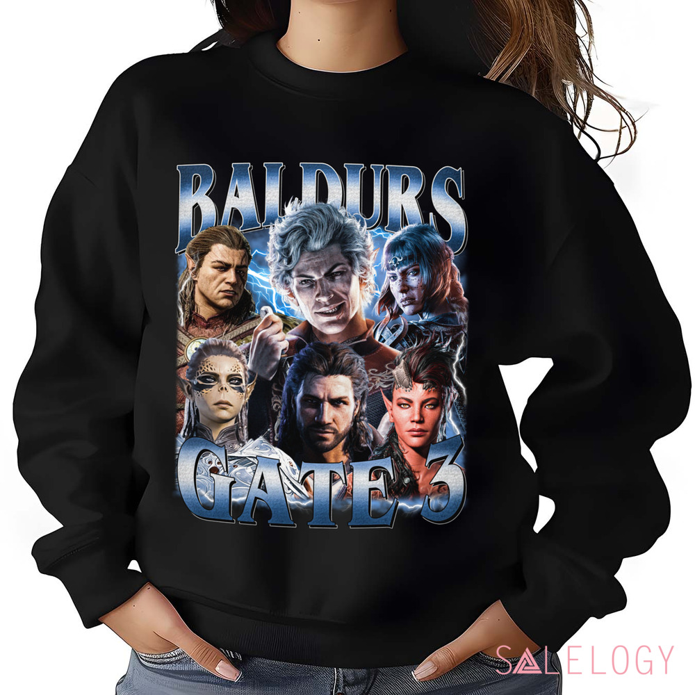 Baldurs Gate 3 Vintage Bootleg Shirt