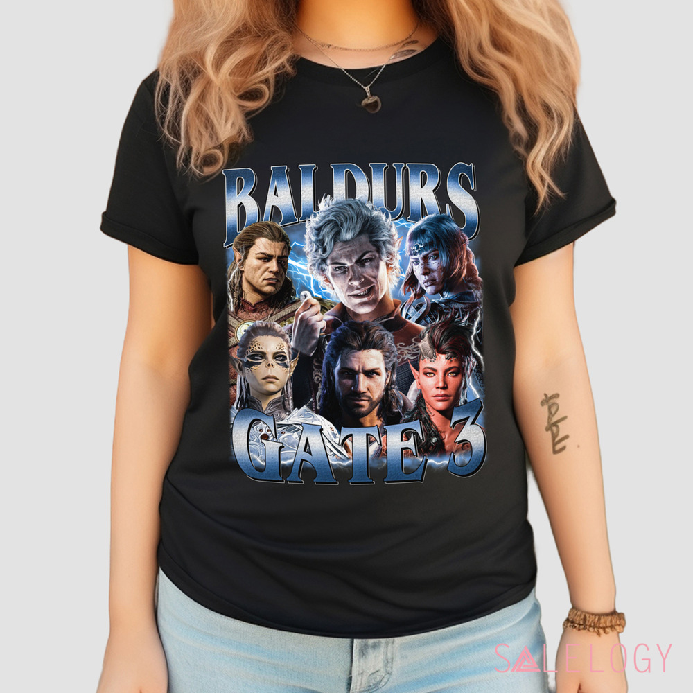 Baldurs Gate 3 Vintage Bootleg Shirt