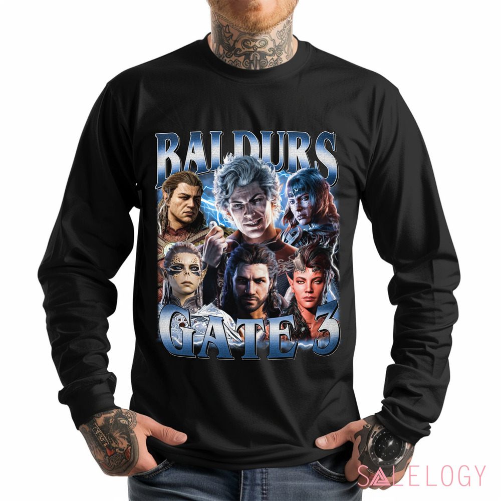 Baldurs Gate 3 Vintage Bootleg Shirt