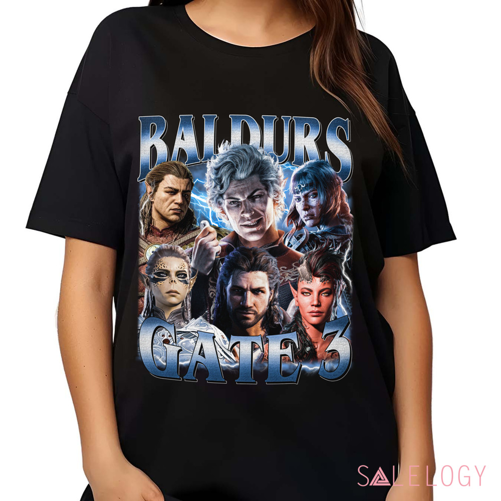 Baldurs Gate 3 Vintage Bootleg Shirt