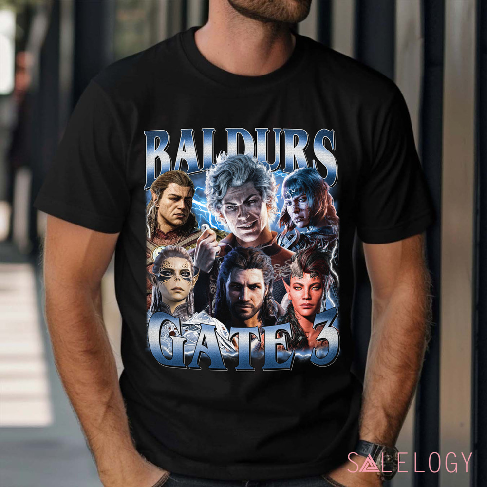 Baldurs Gate 3 Vintage Bootleg Shirt