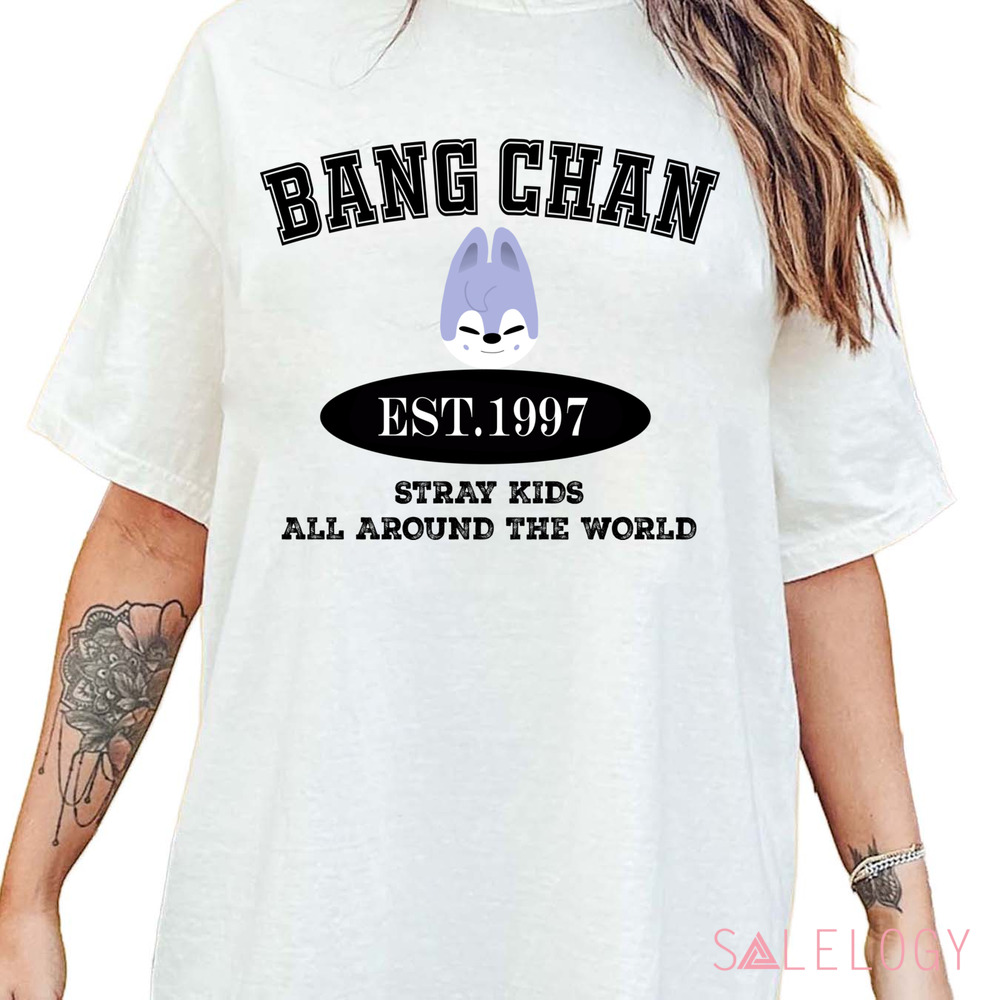 Bang Chan Est. 1997 Stray Kids All Around The World Tour Shirt