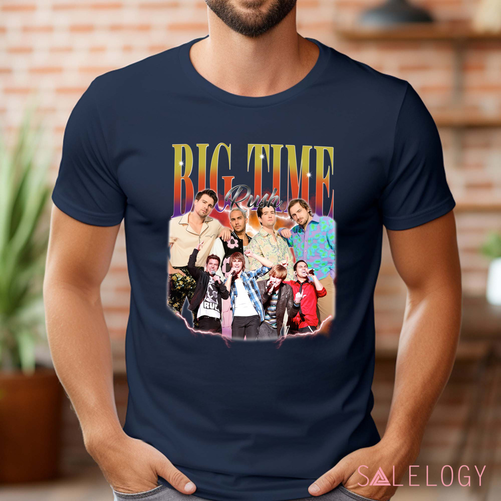 Big Time Rush Band 90s Vintage Bootleg Shirt