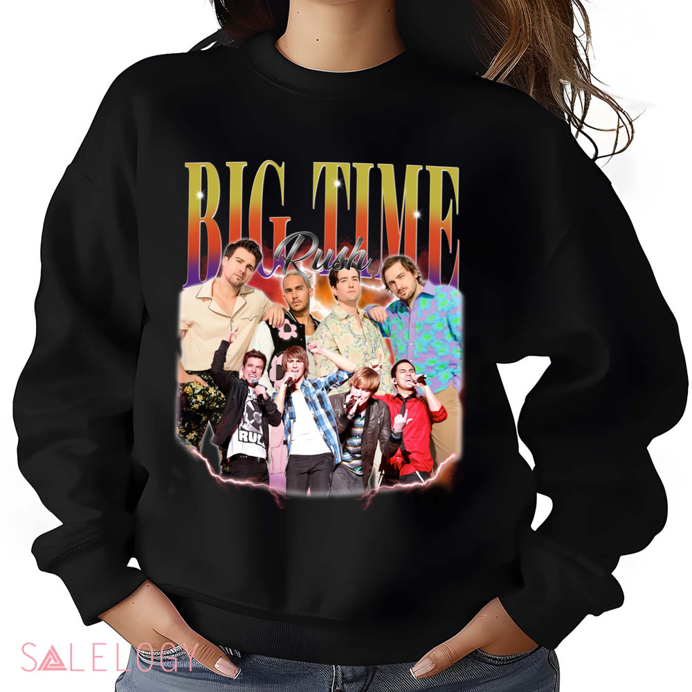 Big Time Rush Band 90s Vintage Bootleg Shirt