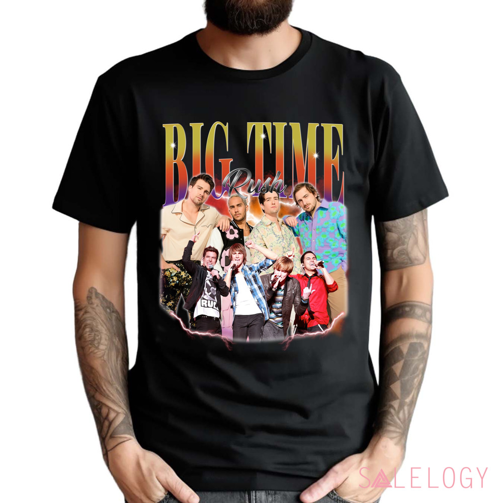 Big Time Rush Band 90s Vintage Bootleg Shirt