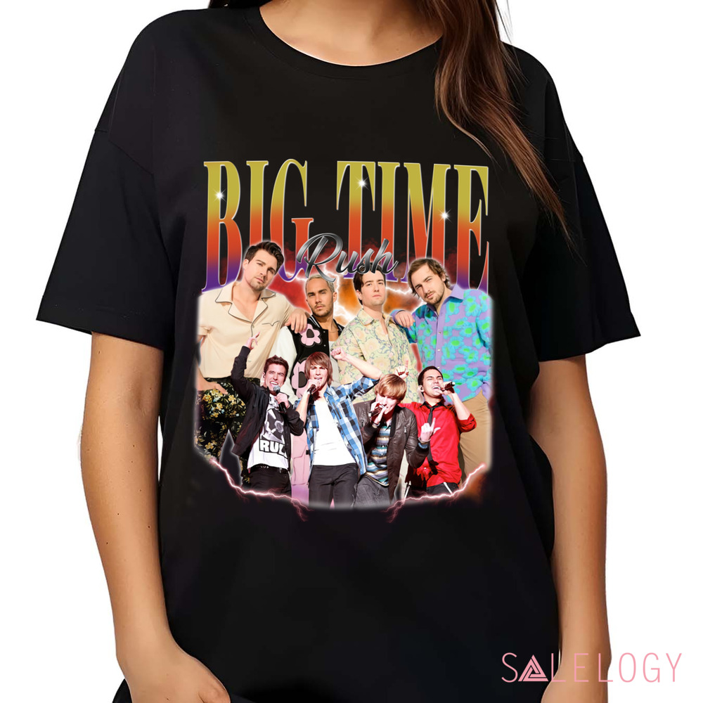 Big Time Rush Band 90s Vintage Bootleg Shirt