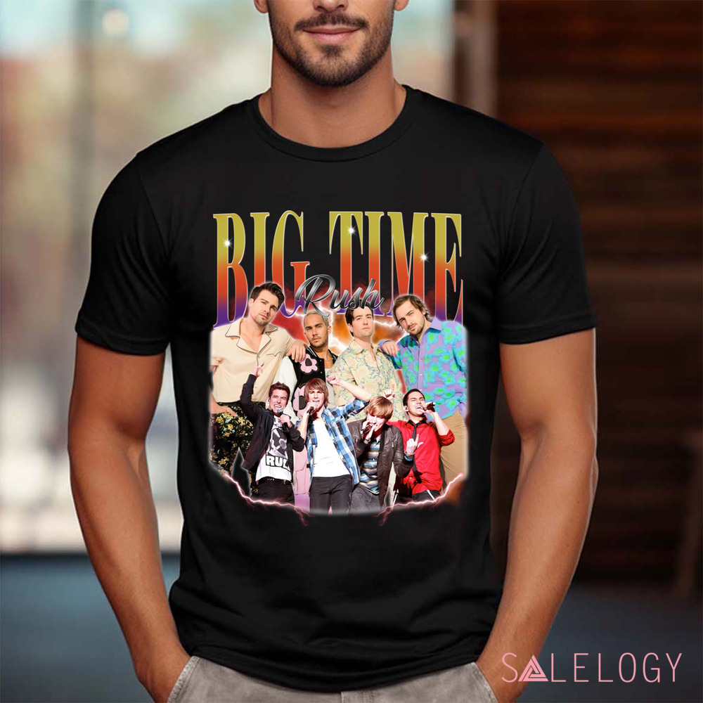 Big Time Rush Band 90s Vintage Bootleg Shirt