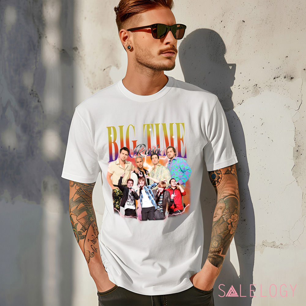Big Time Rush Band Vintage Pop Music Fan Shirt