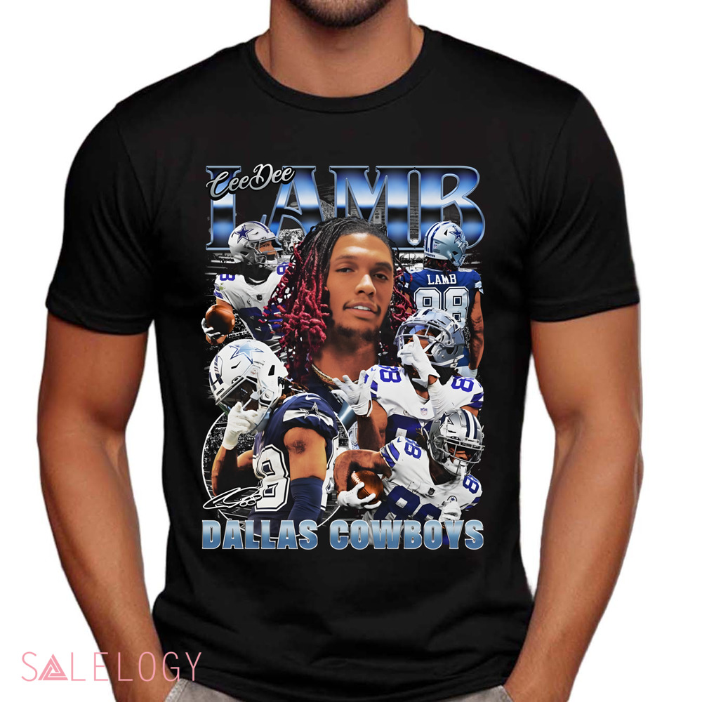 Ceedee Lamb Dallas Cowboy Vintage Bootleg Shirt