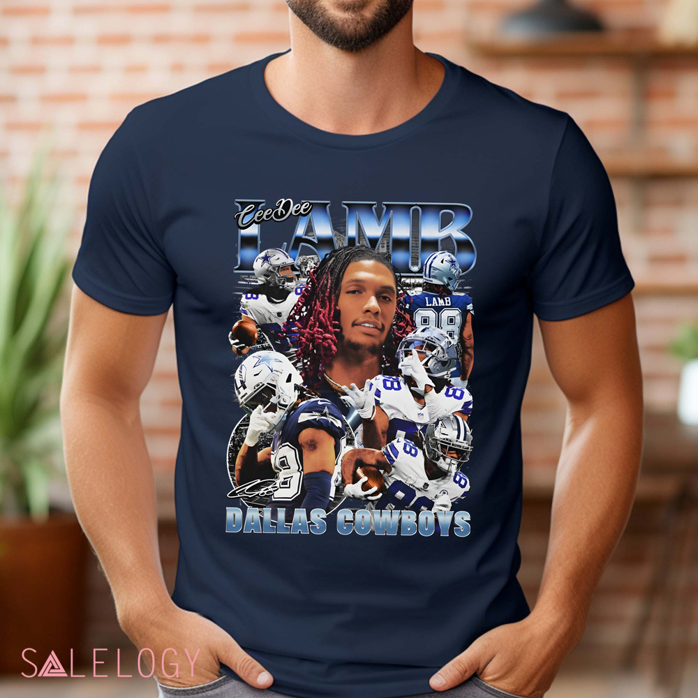 Ceedee Lamb Dallas Cowboy Vintage Bootleg Shirt