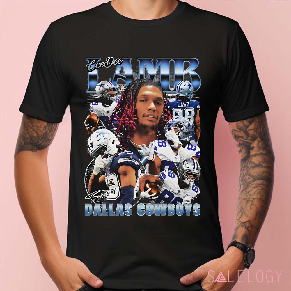 Ceedee Lamb Dallas Cowboy Vintage Bootleg Shirt