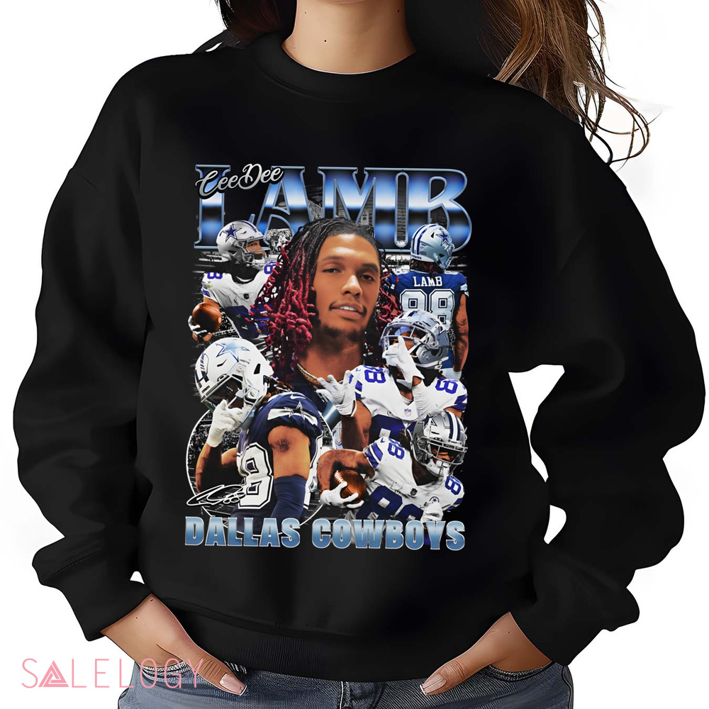 Ceedee Lamb Dallas Cowboy Vintage Bootleg Shirt