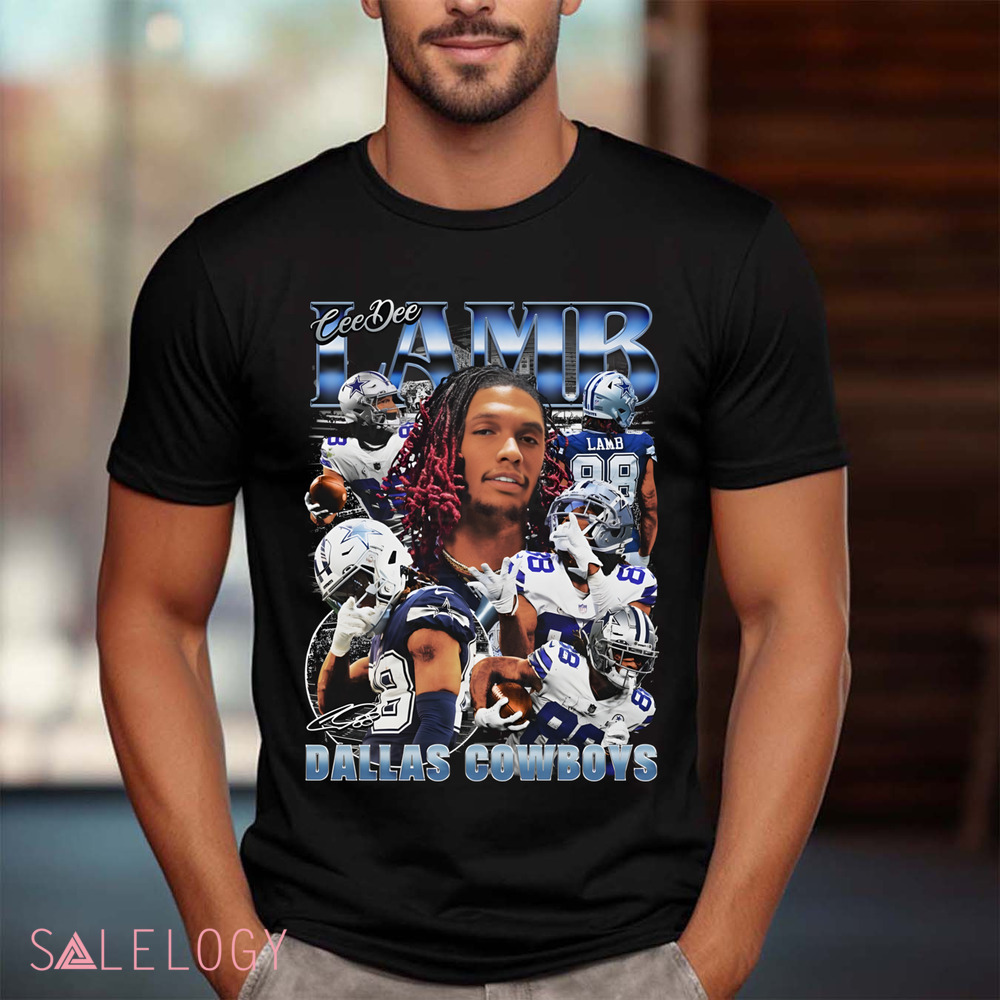 Ceedee Lamb Dallas Cowboy Vintage Bootleg Shirt
