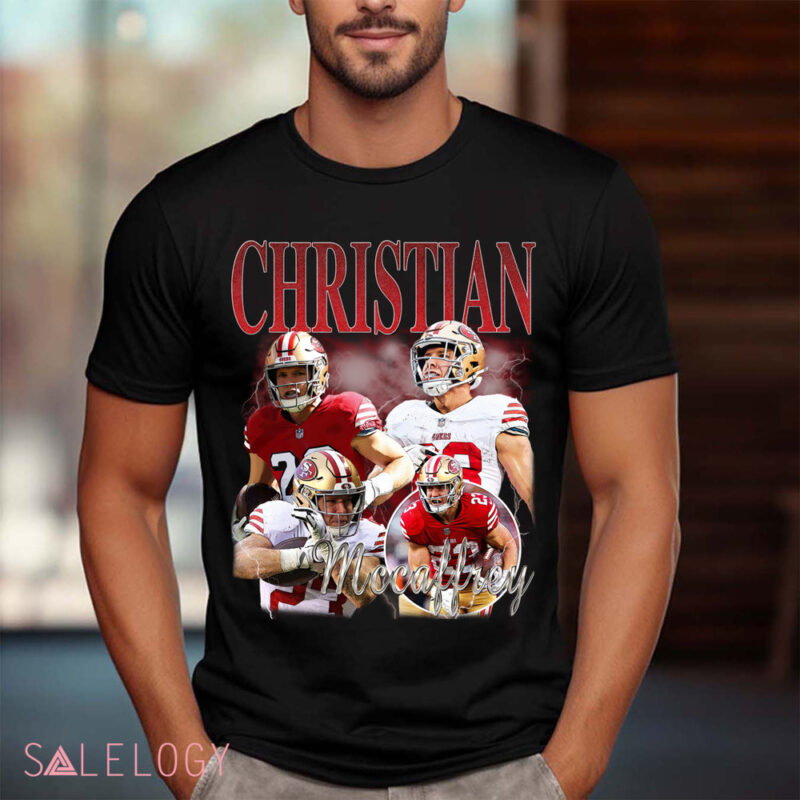 Christian Mccaffrey Vintage Bootleg Shirt