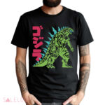 Godzilla Japanese Monster Movie Poster Shirt