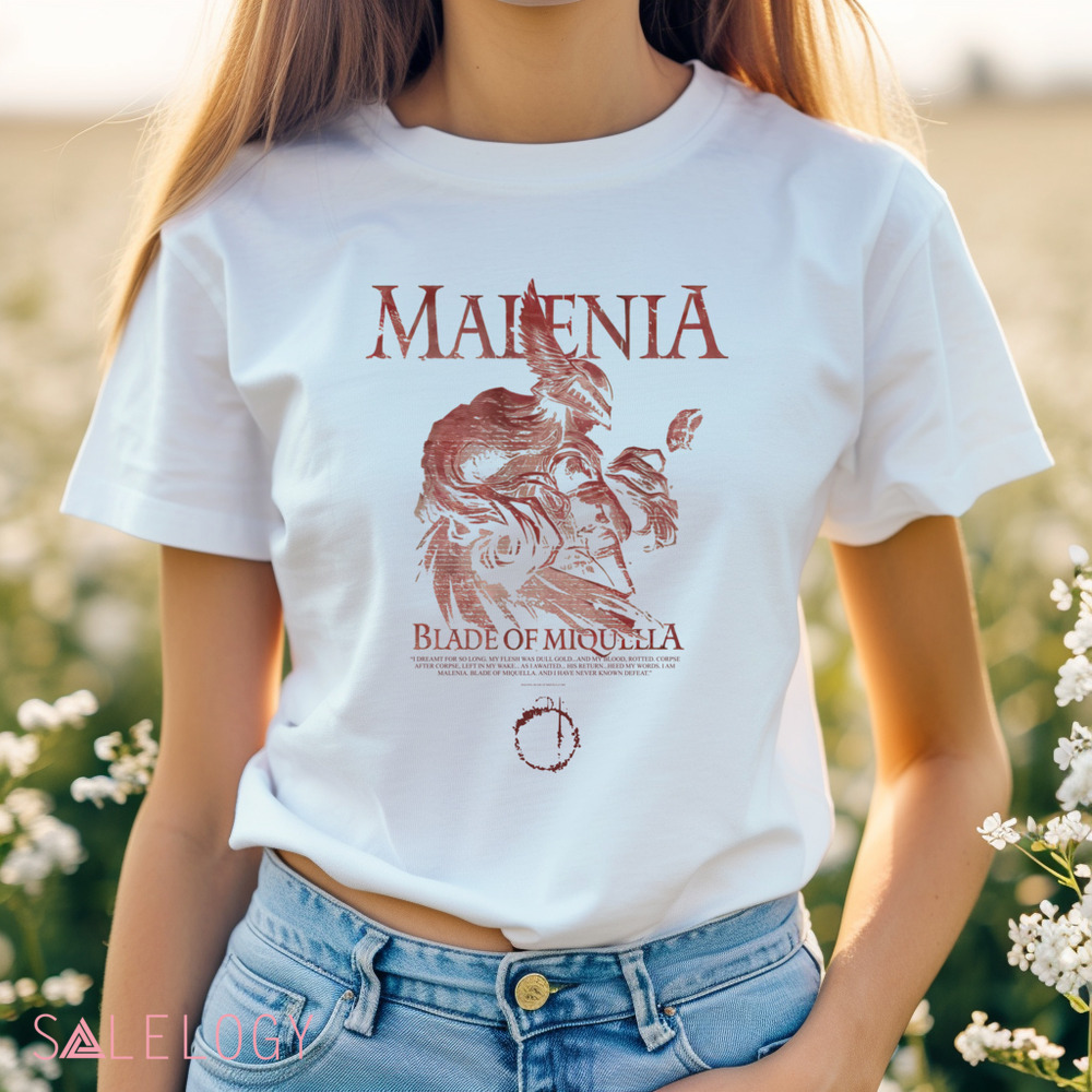 Elden Ring Malenia Blade Of Miquilla Anime Vintage Shirt