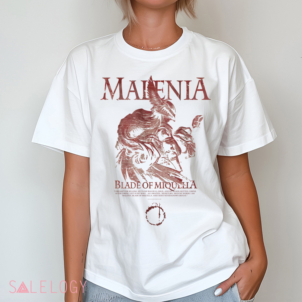 Elden Ring Malenia Blade Of Miquilla Anime Vintage Shirt