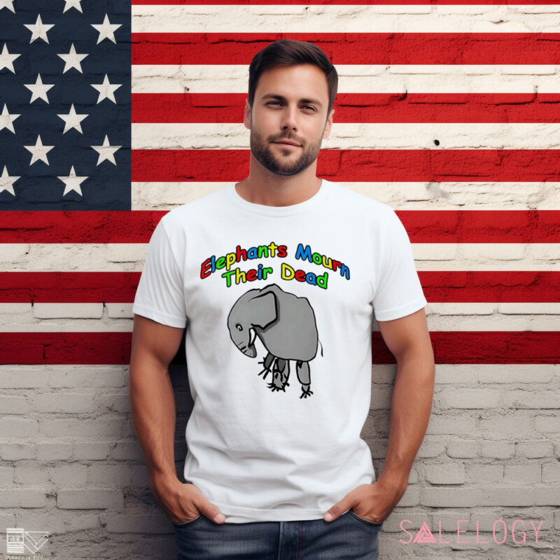 Elephants mourn their dead meme shirt