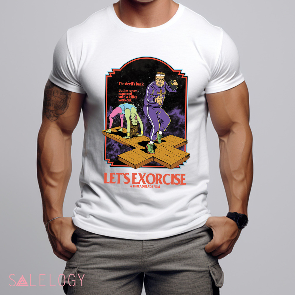 Let's Exorcise The Devil's Back But He Never Expected Such A Killer Workour Shirt