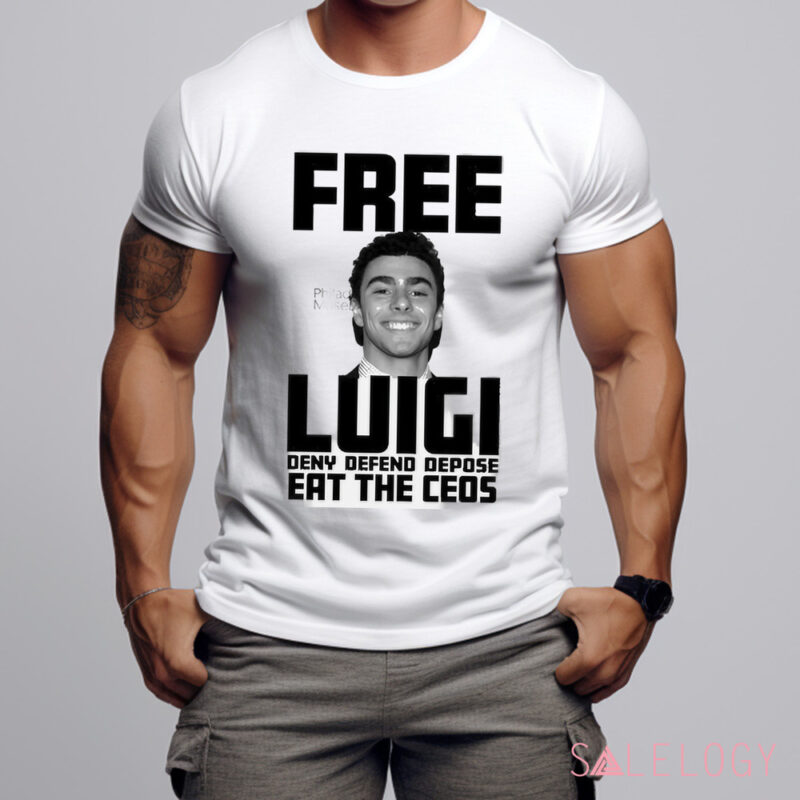 Free Luigi Deny Defend Depose Eat The Ceos Shirt