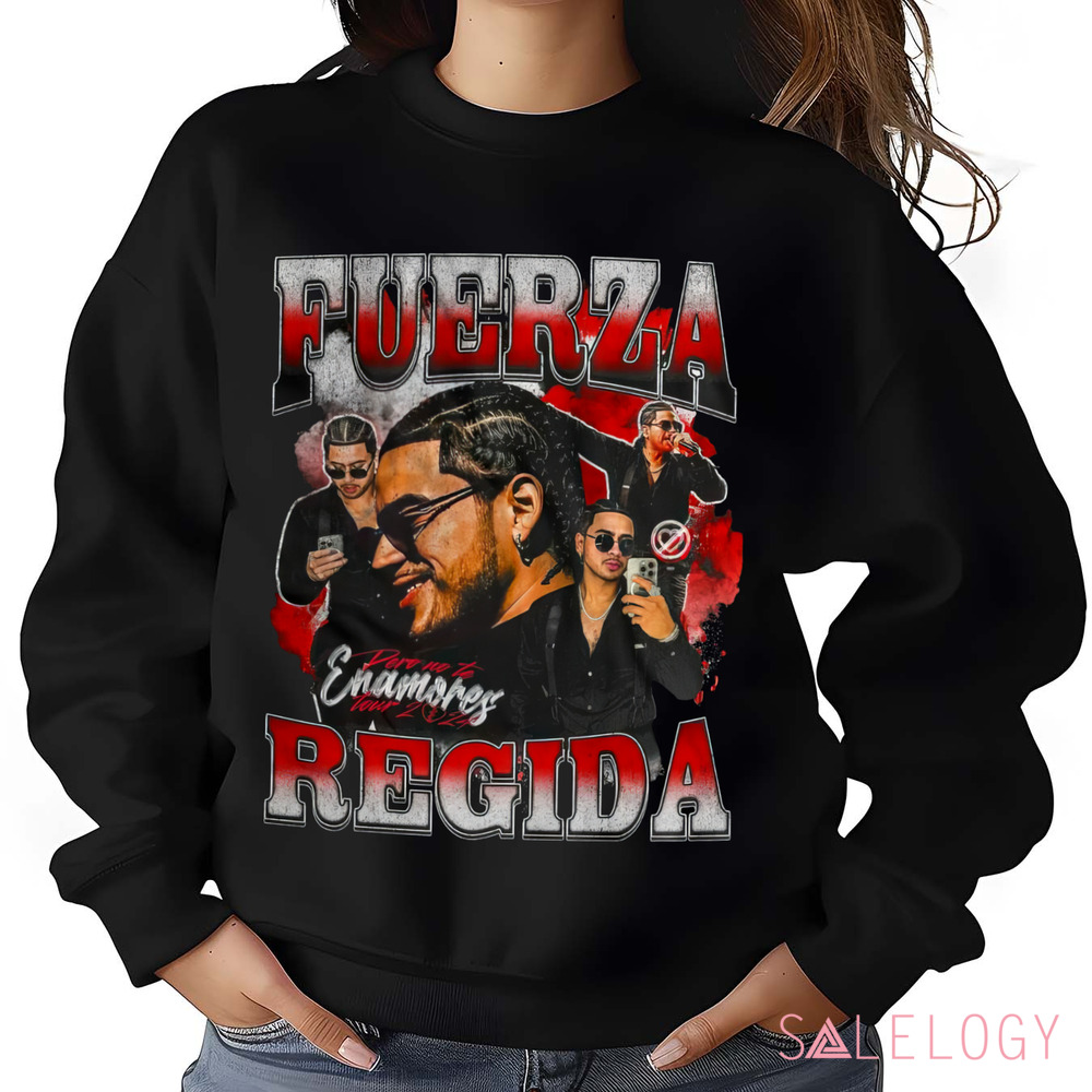 Fuerza Regida vintage look JOP playera regional mexicano shirt