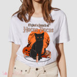 Black Cat It's Just a Bunch of Hocus Pocus Shirt