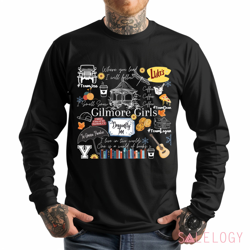 Gilmore Girls Tv Show Where You Lead I Will Follow Shirt