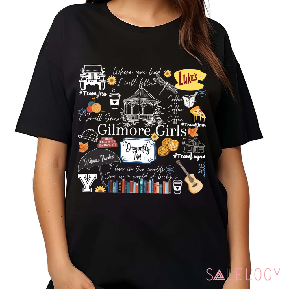 Gilmore Girls Tv Show Where You Lead I Will Follow Shirt