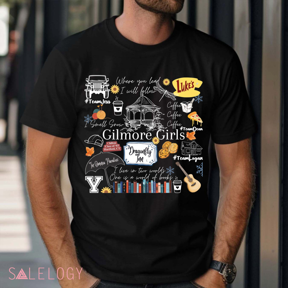 Gilmore Girls Tv Show Where You Lead I Will Follow Shirt