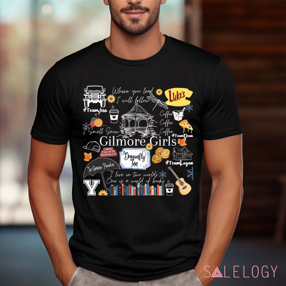 Gilmore Girls Tv Show Where You Lead I Will Follow Shirt