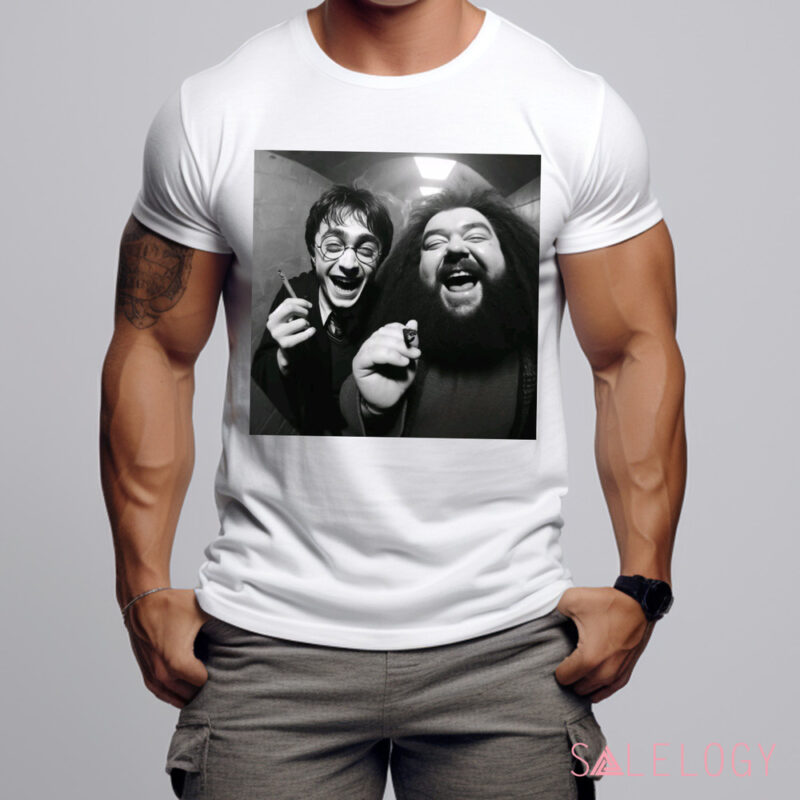 Harry and Hagrid Smoking Shirt