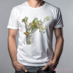 Frog Reading Book Shirt