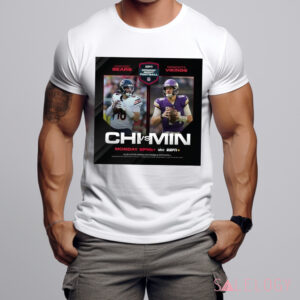 Chicago Bears vs. Minnesota Vikings Monday Night Football Two For One Special On Monday Night Poster Shirt