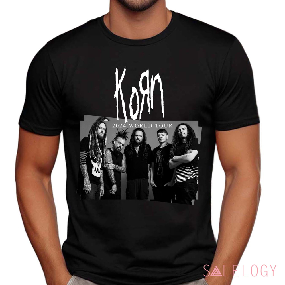 KORN 2024 World Tour Vintage Shirt