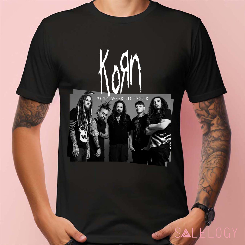 KORN 2024 World Tour Vintage Shirt