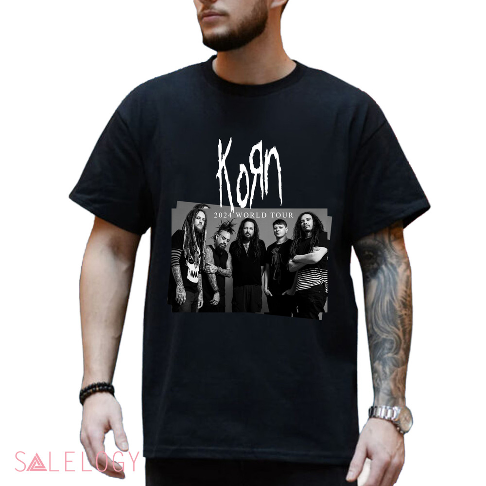 KORN 2024 World Tour Vintage Shirt