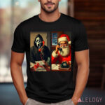 Ghostface And Santa Christmas Shirt