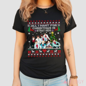 All I Want For Christmas Is Stray Kids Ugly Holiday Shirt