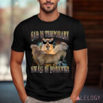 Capybara Sad Is Temporary Swag is Forever Meme Shirt