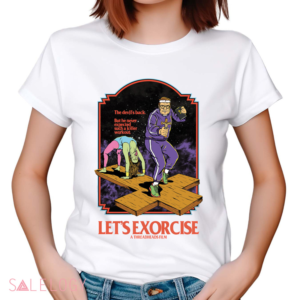 Let's Exorcise The Devil's Back But He Never Expected Such A Killer Workour Shirt