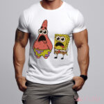 SpongeBob SquarePants Surprised Patrick and SpongeBob Shirt