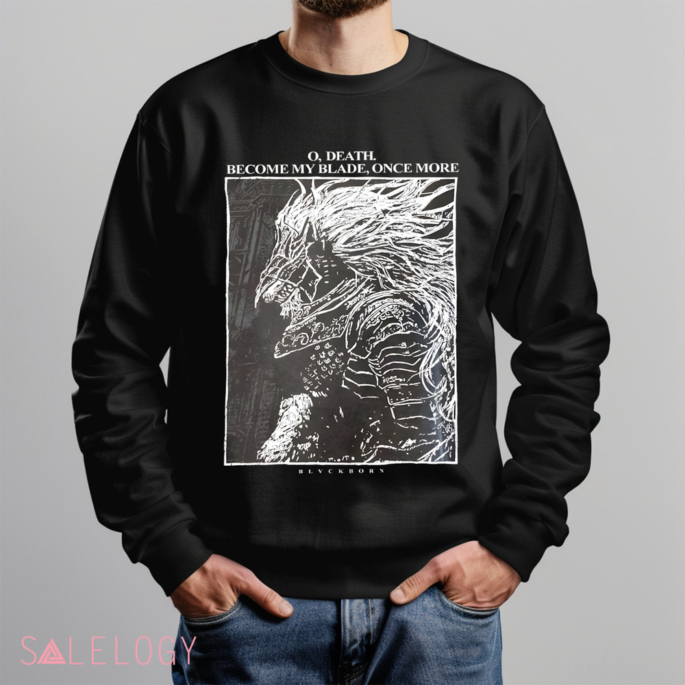 Maliketh The Black Blade O Death Become My Blade Once More Shirt