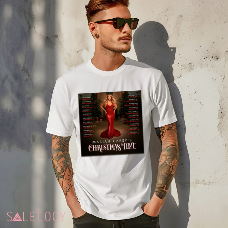 Mariah Carey Christmas Time Tour 2024 Shirt