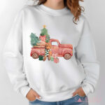 Truck GoldenDoodle Christmas Tree Shirt