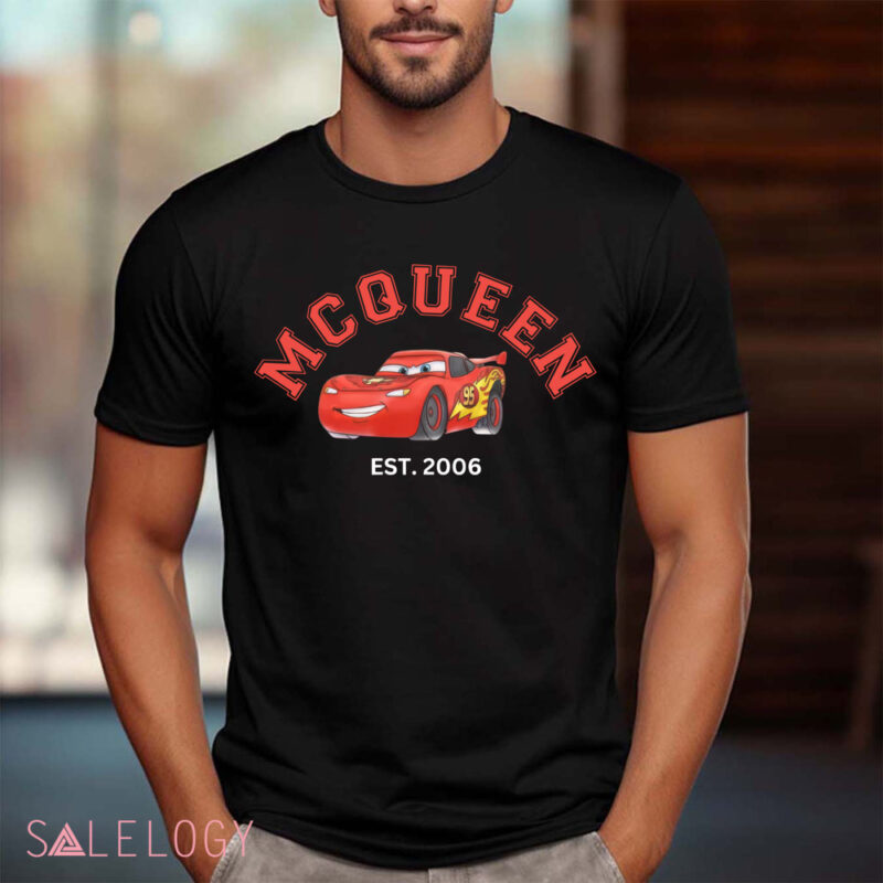 Mc Queen Car Est. 2006 Cartoon Shirt