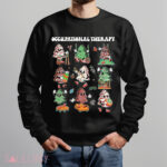 Christmas Tree Occupational Therapy Vintage Shirt