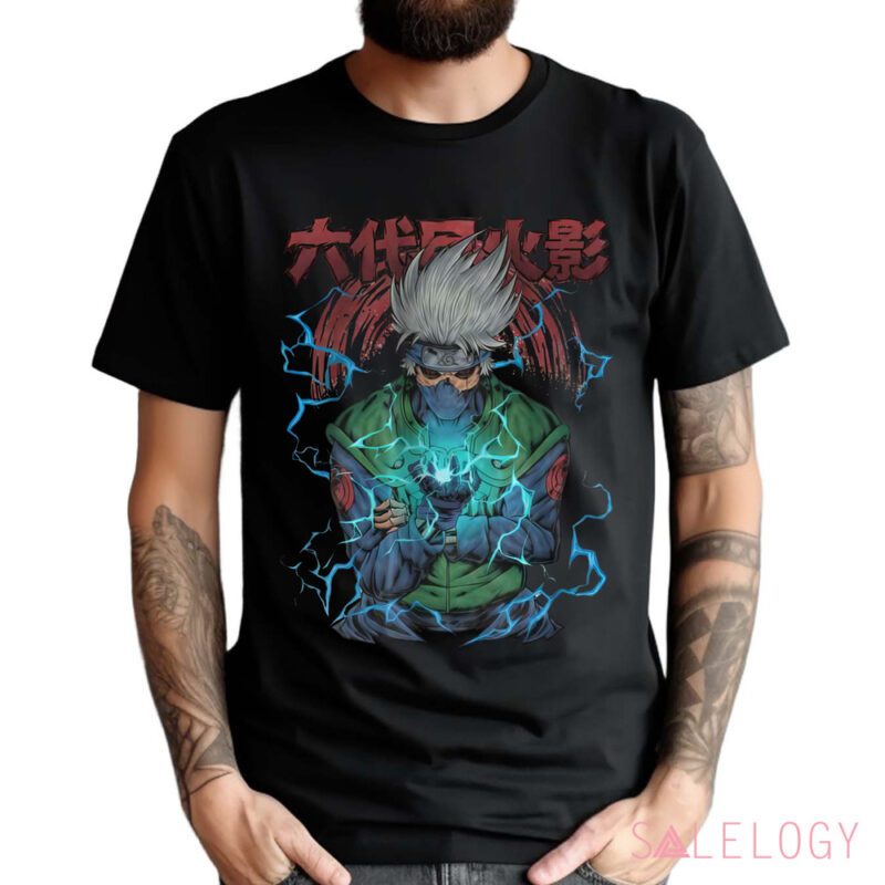 Naruto Kakashi Hatake Anime Shirt